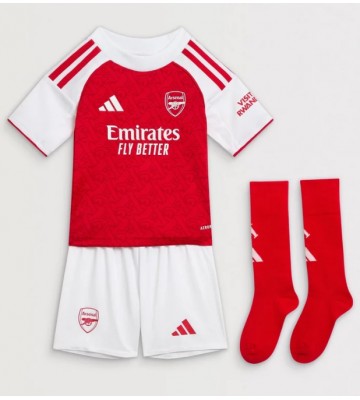 Arsenal Martin Odegaard #8 Hjemmebanetrøje Børn 2025-26 Kortærmet (+ Korte bukser)